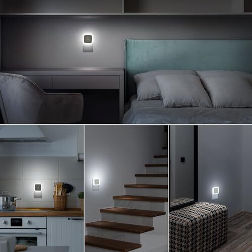 Night Light, Night Lights Plug into Wall [4 Pack], Nightlight Led Cool White