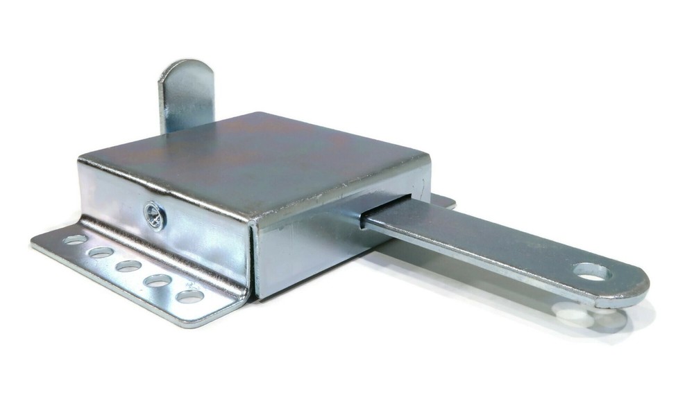 Garage Door Slide Lock for 2" or 3" Track Cable Pull Release Lever Mechanism