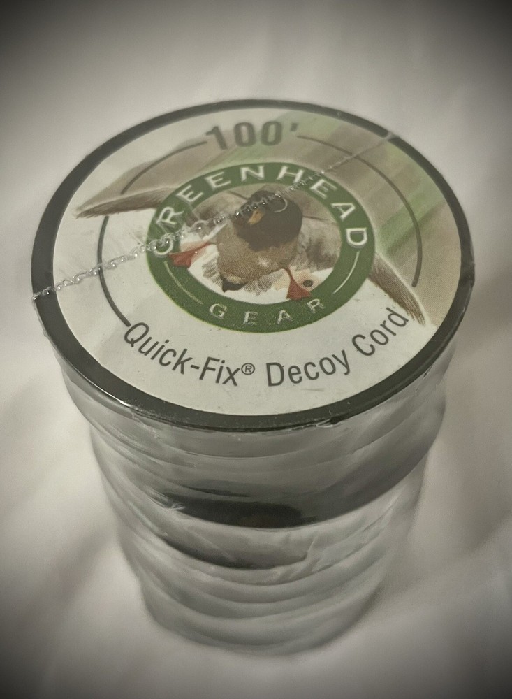 Greenhead Gear Quick-Fix 100ft Black Decoy Cord