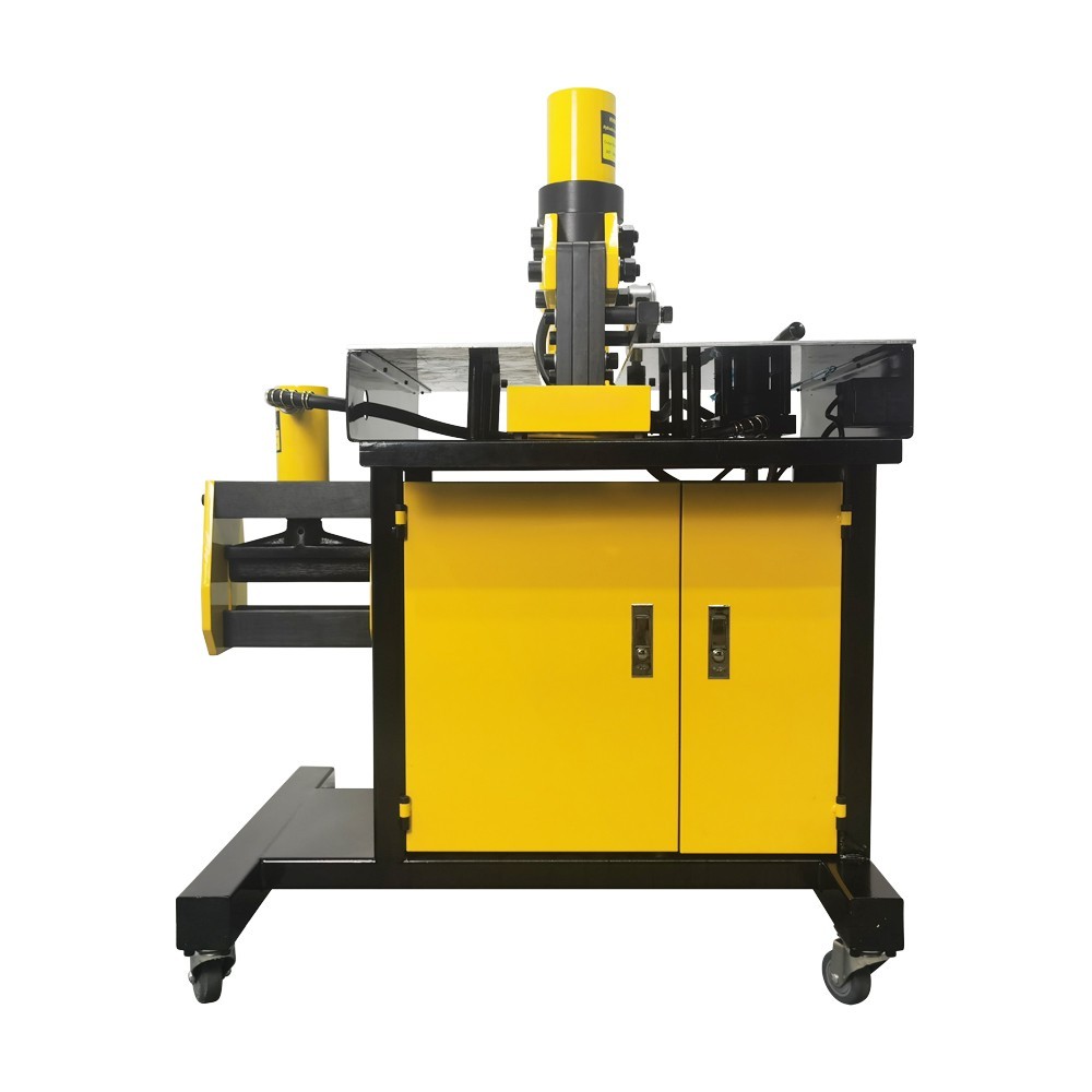 Electric Hydraulic Bus Processor Cutter/Bender/Hole Puncher Multi-function 110V
