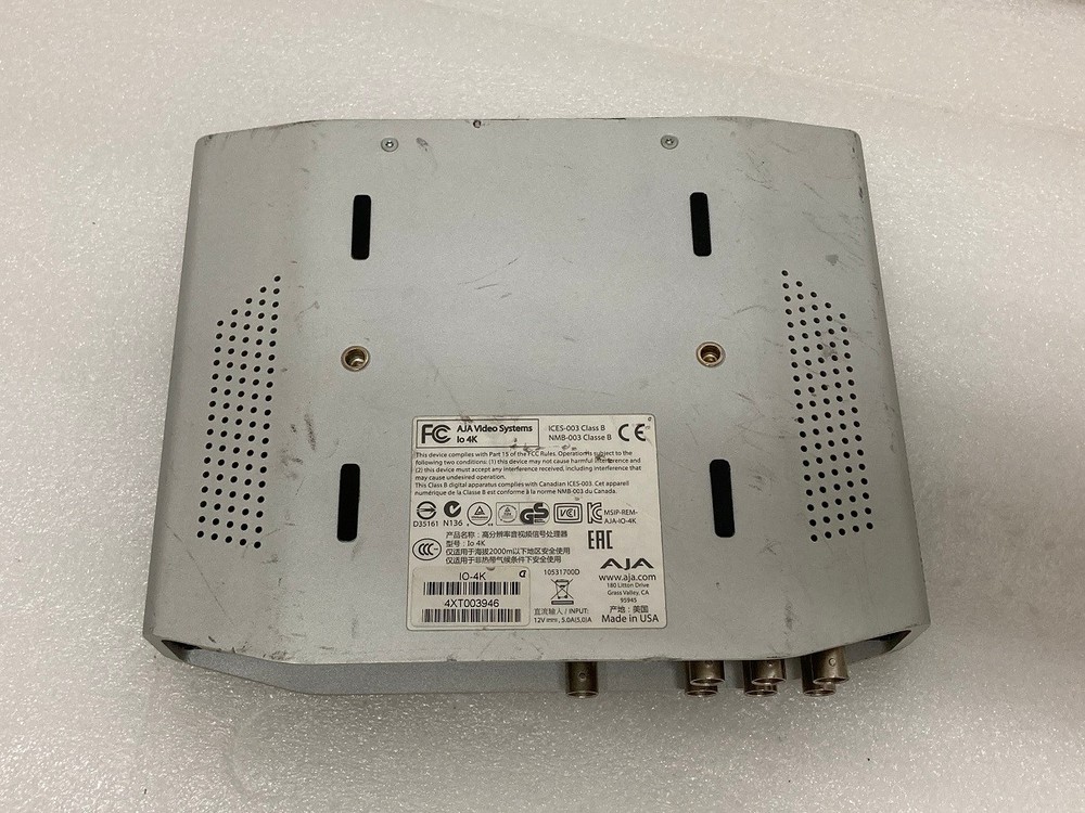 AJA Video Systems IO-4K UltraHD HDMI { UNTESTED }