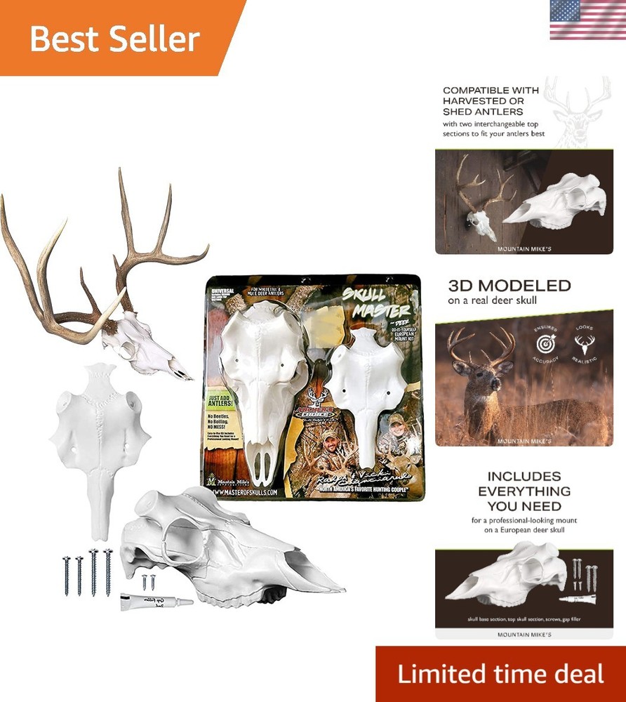 Universal Sizing Skull Mount Kit | Transform Your Harvested Deer Effortlessly