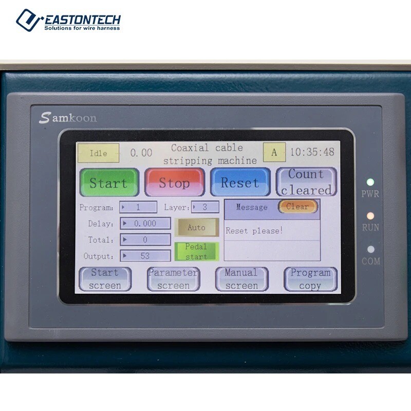 Semi-automatic Coaxial Stripping Machine Multi-layer Rotary Stripping Machine