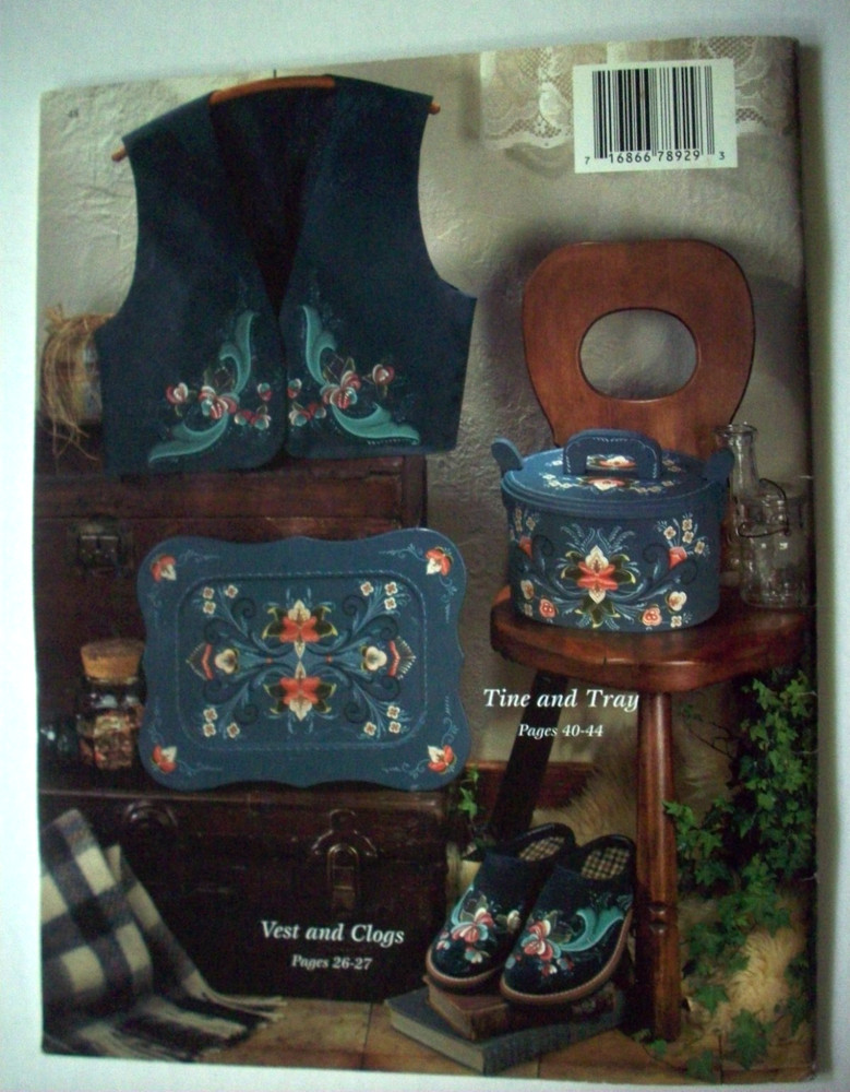 Rosemaling A Brush with Tradition painting instructions patterns