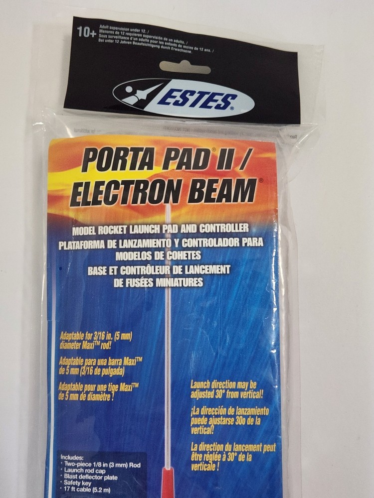 Estes 2222 Porta-Pad II Launch Pad and Electron Beam Launch Controller