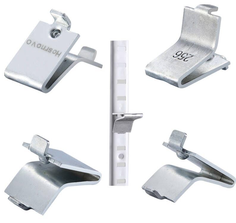 Shelf Clips, Adjustable Supports Clip for 255 Standard Pilaster, Heavy Duty M...