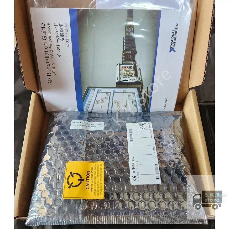 New National Instruments NI GPIB-USB-HS Interface Adapter IEEE 488 Controller