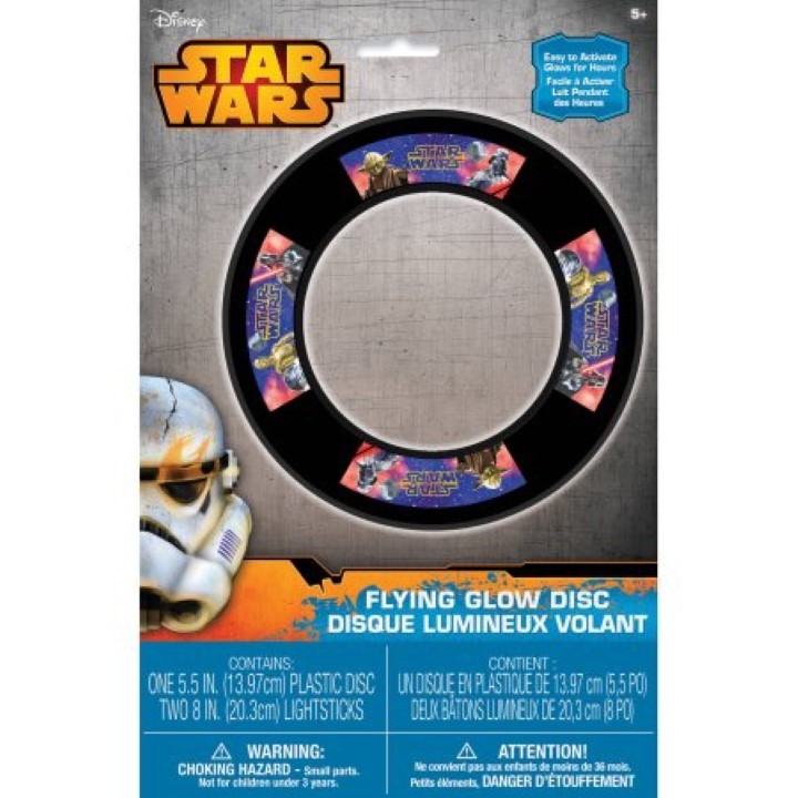 Star Wars Flying Glow Discs