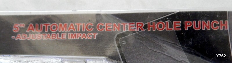 Vector Tools 5 Automatic Center Hole Punch 02648