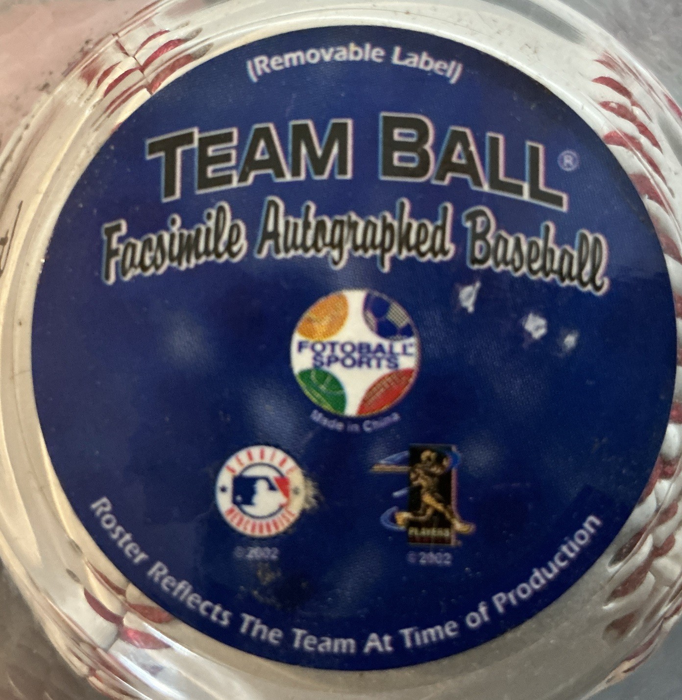 2004 Inaugural Philadelphia Phillies Facsimile team signed autographed baseball