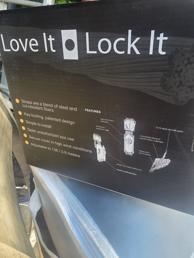 Security spa strap