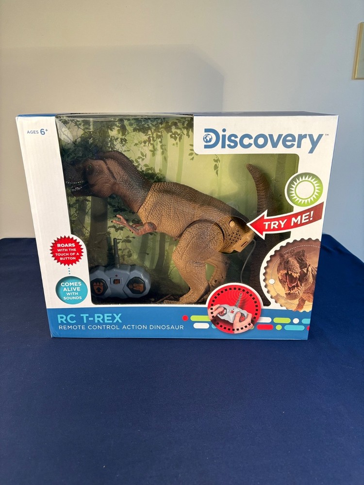 Discovery Remote Control T-Rex, Battery Operated.