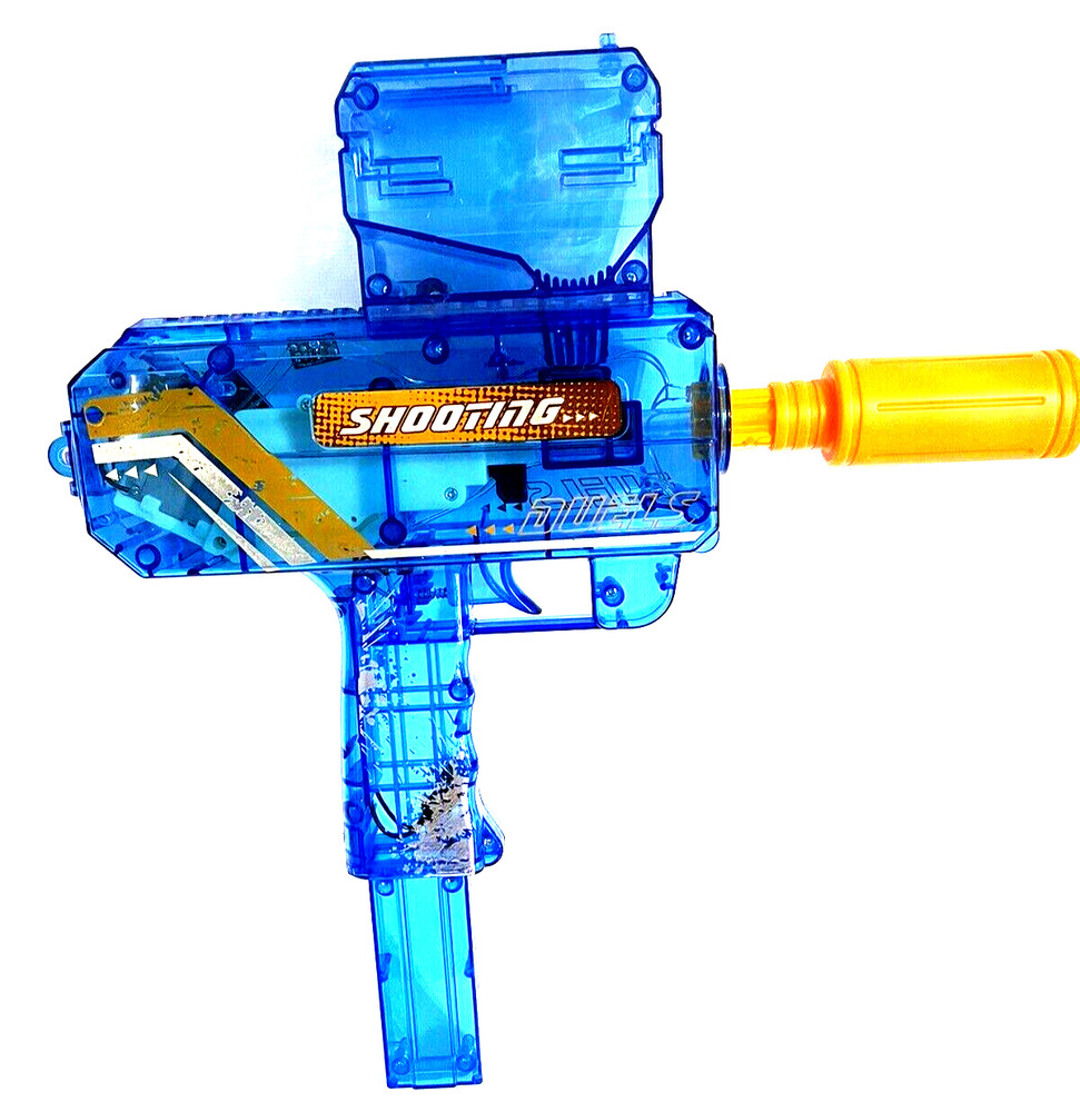 Dual Blaster + Soft Dart Electric Machine Pistol
