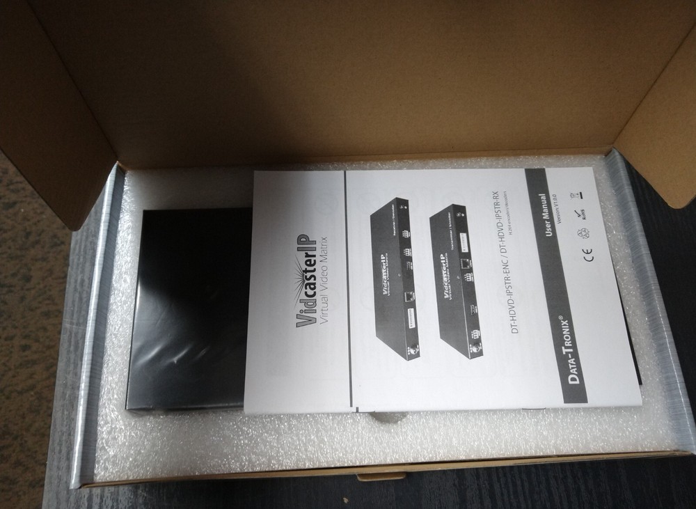 Data-Tronix DT-HDVD-IPSTR-RX H.264 HDMI DECODER with VidCasterIP System ⭐️NEW⭐️