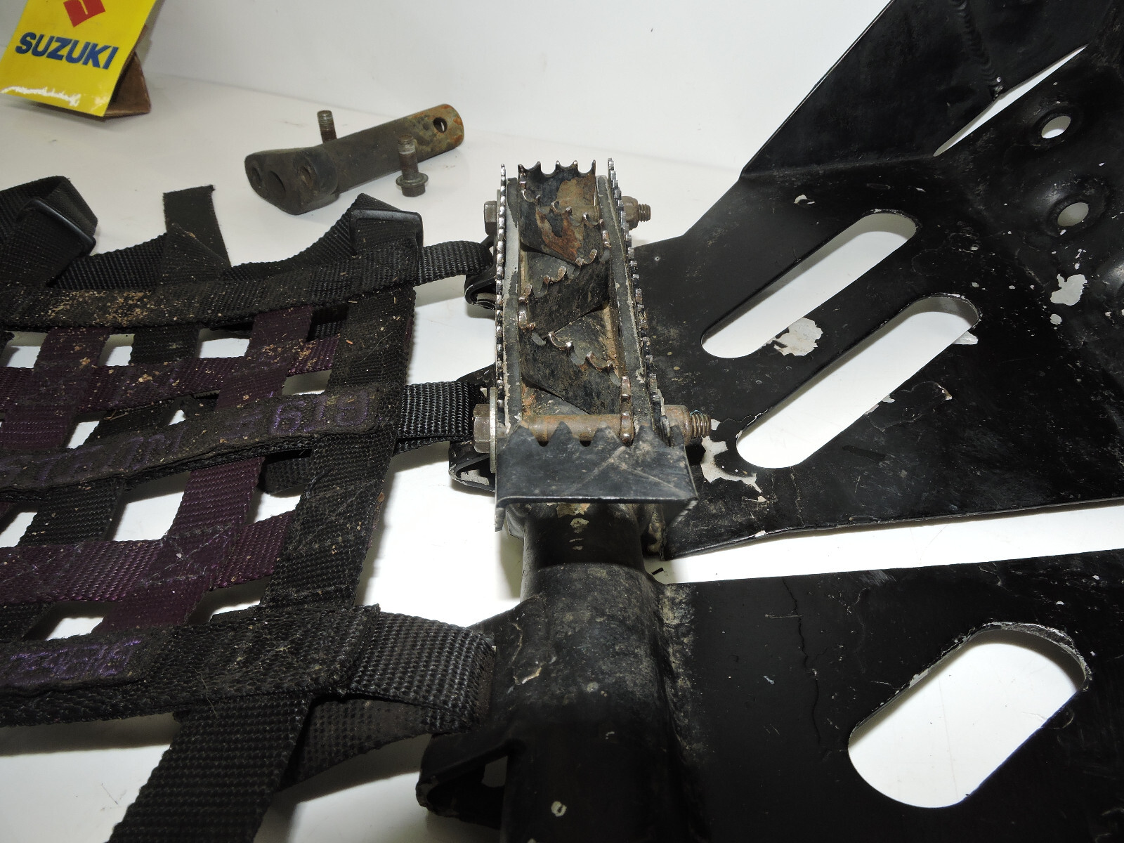 🔥 06-09 09 Suzuki LTR450 LTR 450 Pro Armor Pro-Peg Nerf Bars Nerfs🔥