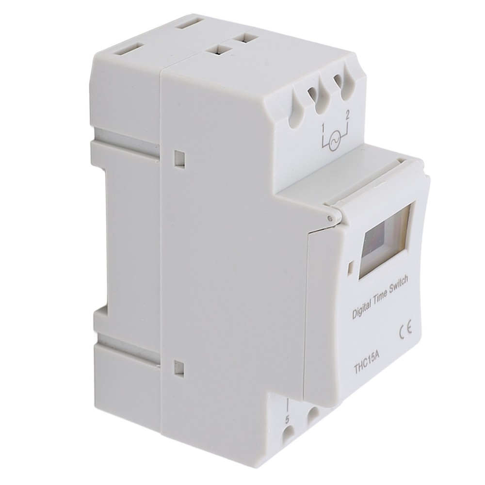 LCD Digital Timer Switch 16A Programmable Weekly Time Relay For Indoor/Outdoor