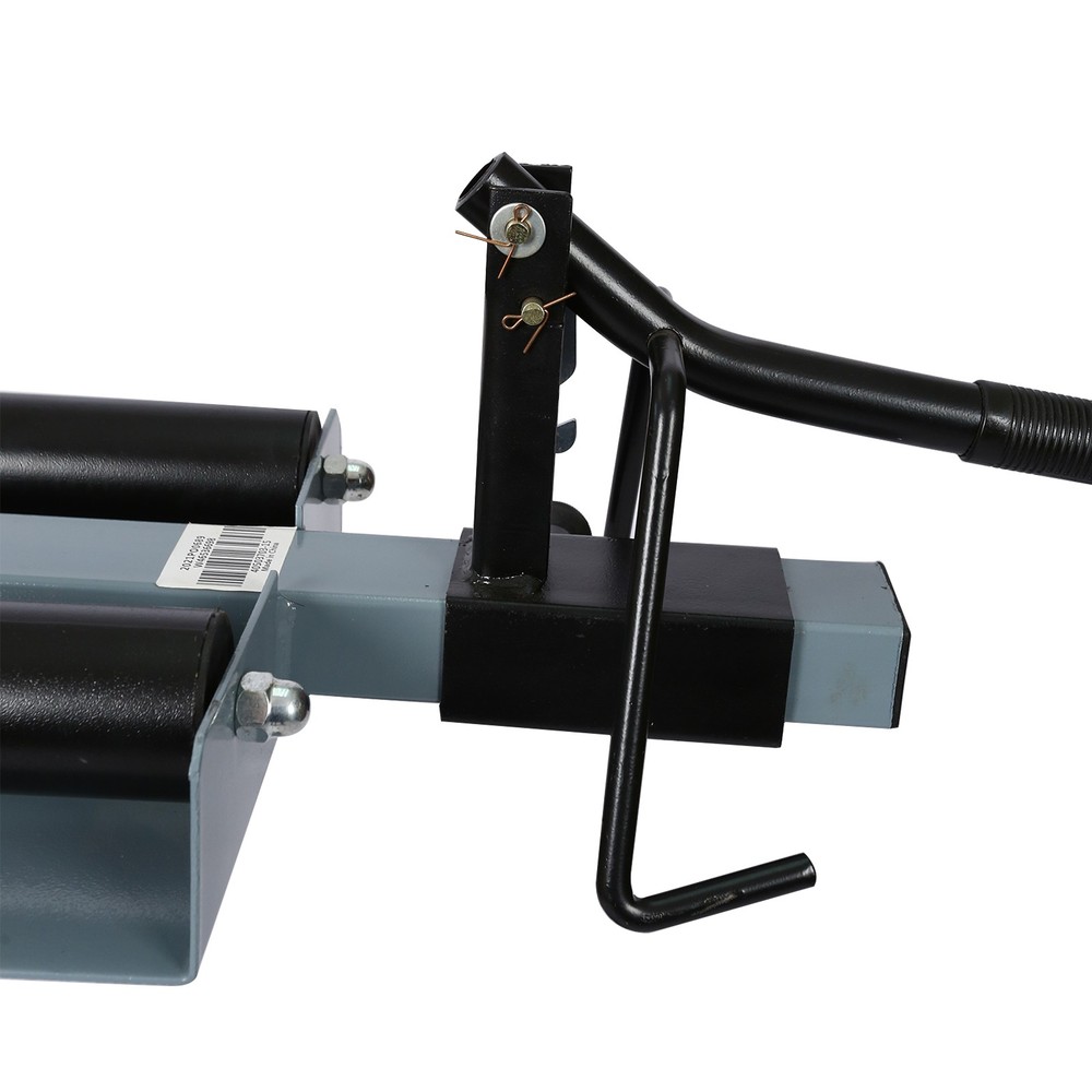 Manual Tire Spreader with 360° Swivel Platform, 7-Speed Control & LED Light