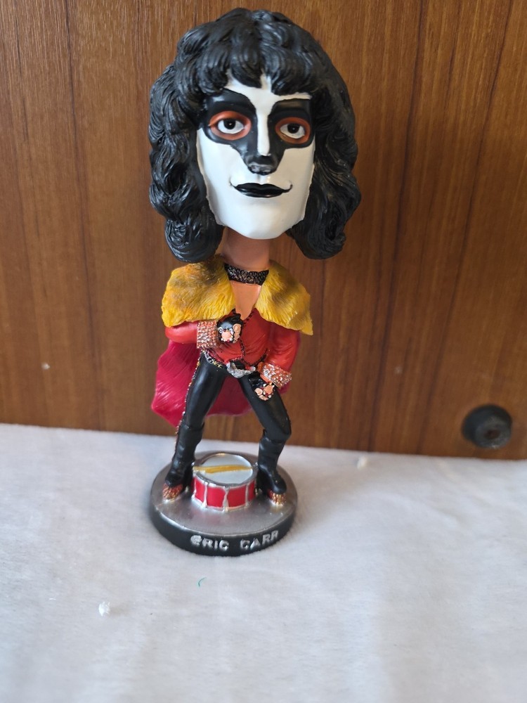 Kiss 2009 Memorabilia Rare Eric Carr(250 Only) Bobblehead Unmasked