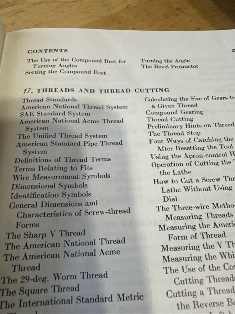 Machine Tool Operation Manual