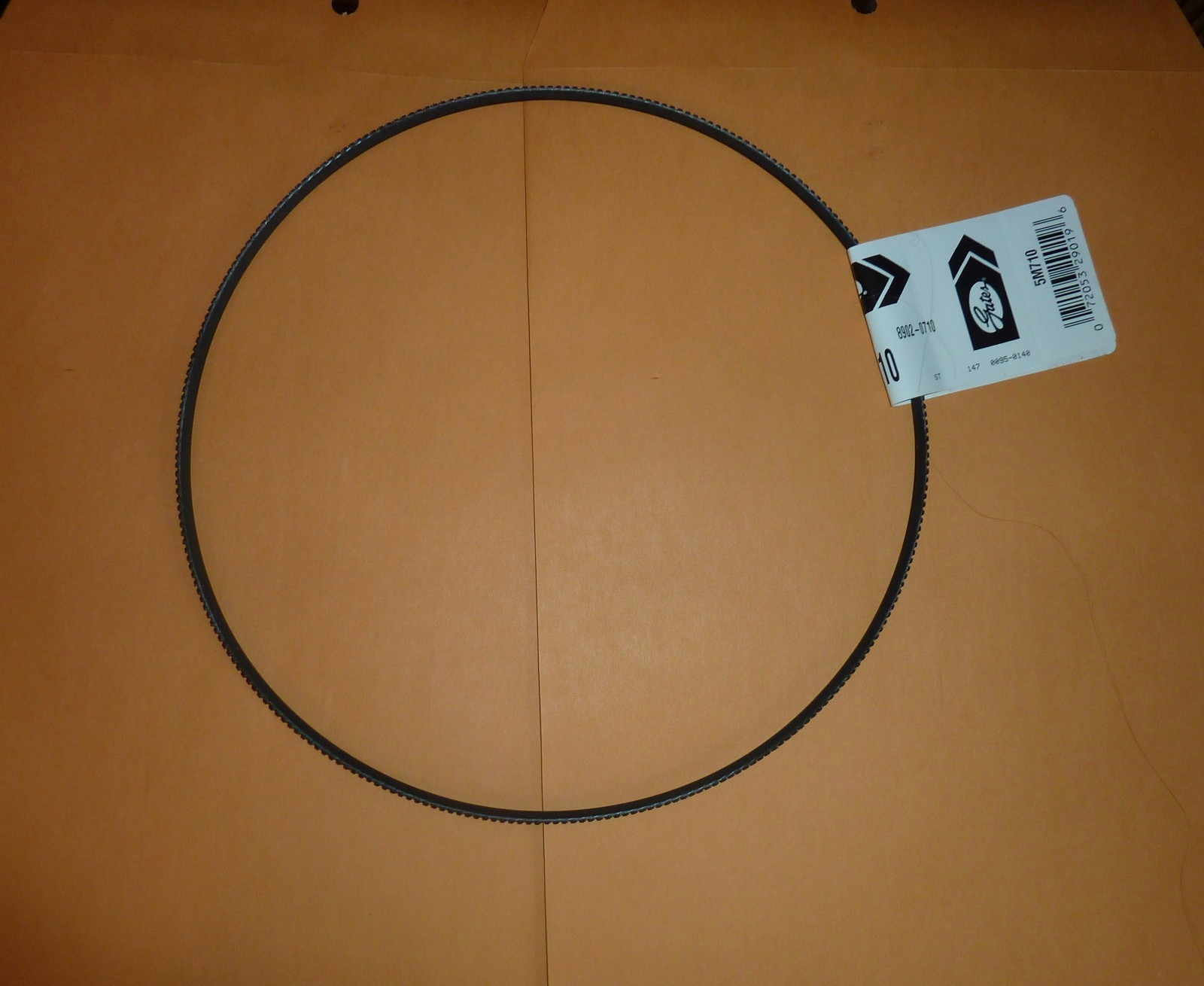 5M710 GATES Polyflex V-Belt Fits Variety of Grizzly, Harbor Freight, Jet Lathes