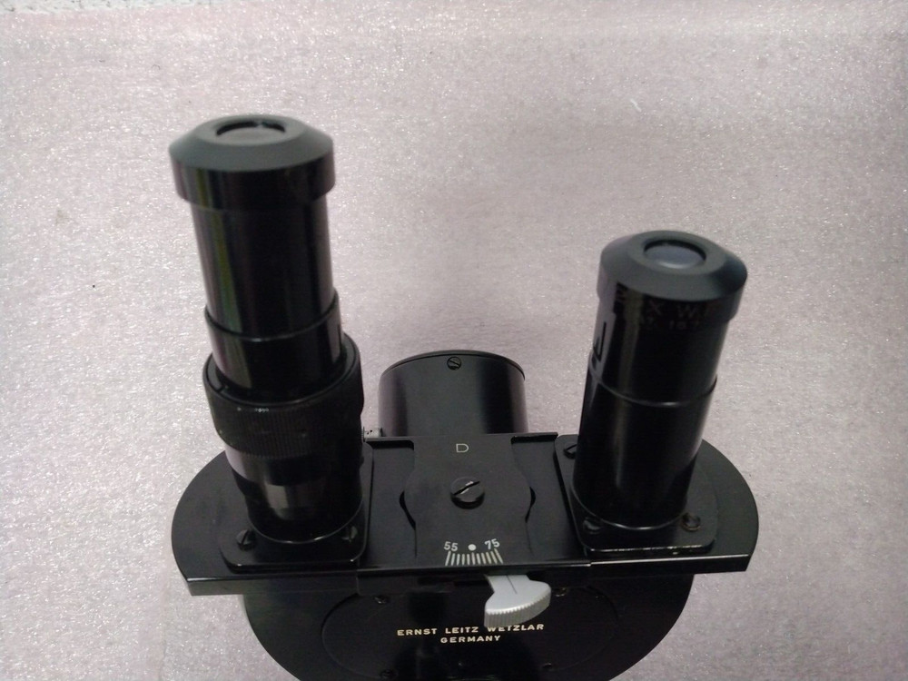 Vintage Ernst Leitz Wetzlat Microscope ( GERMANY )