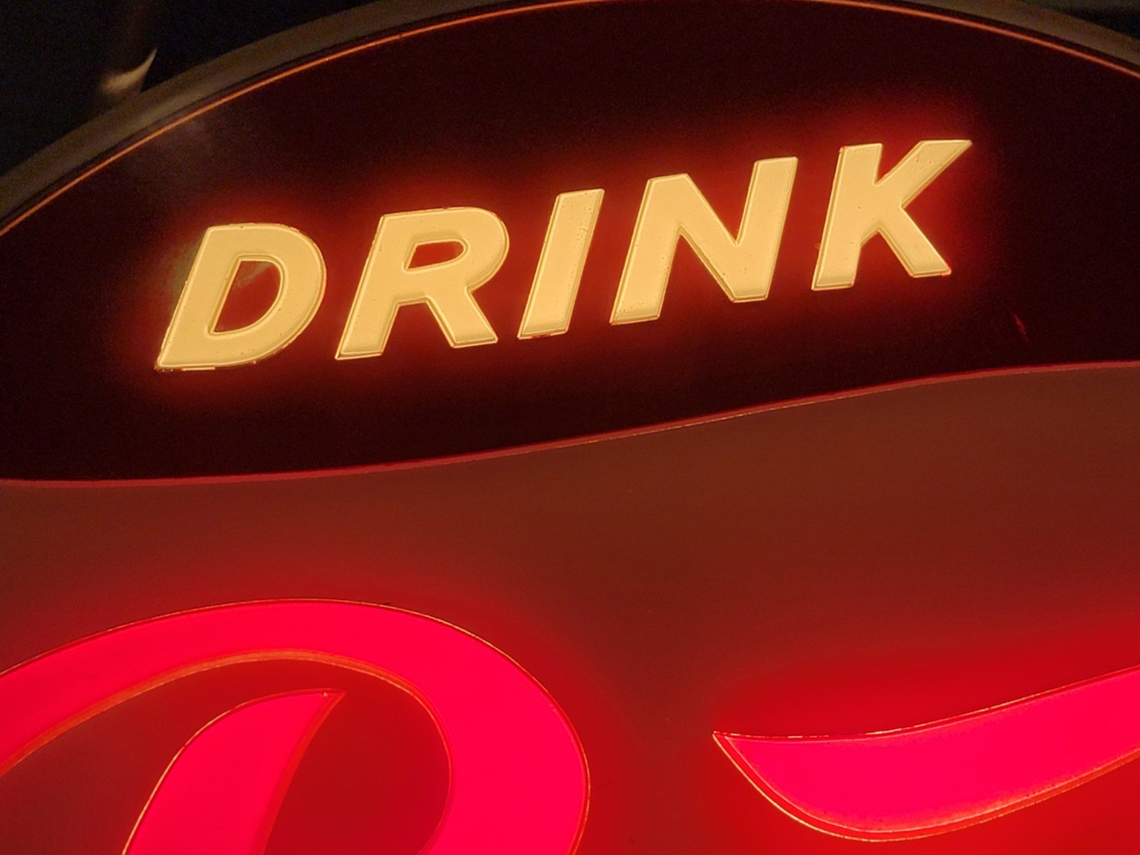 Lighted Sign Drink Pepsi Cola Ice Cold Cap Advertising Store Display Working