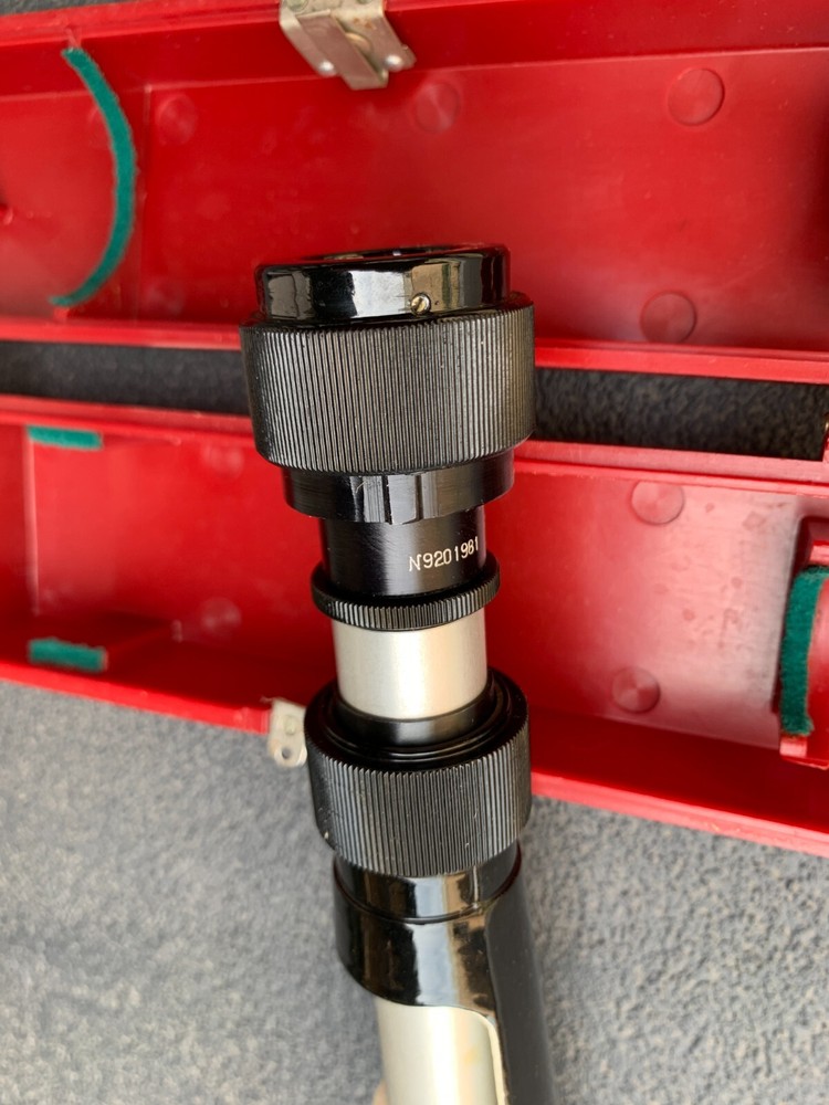 Vintage Soviet Microscope MPB-3 with Case & Manual