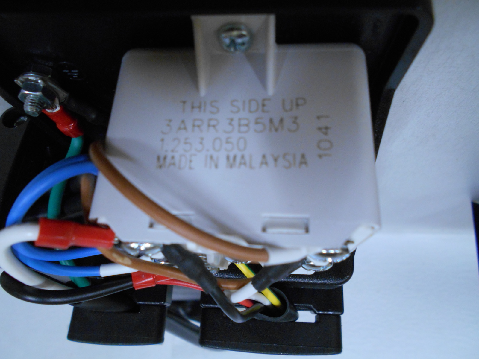 Aspera Compressor Motor Capacitor / Relay Assembly 1.262.234