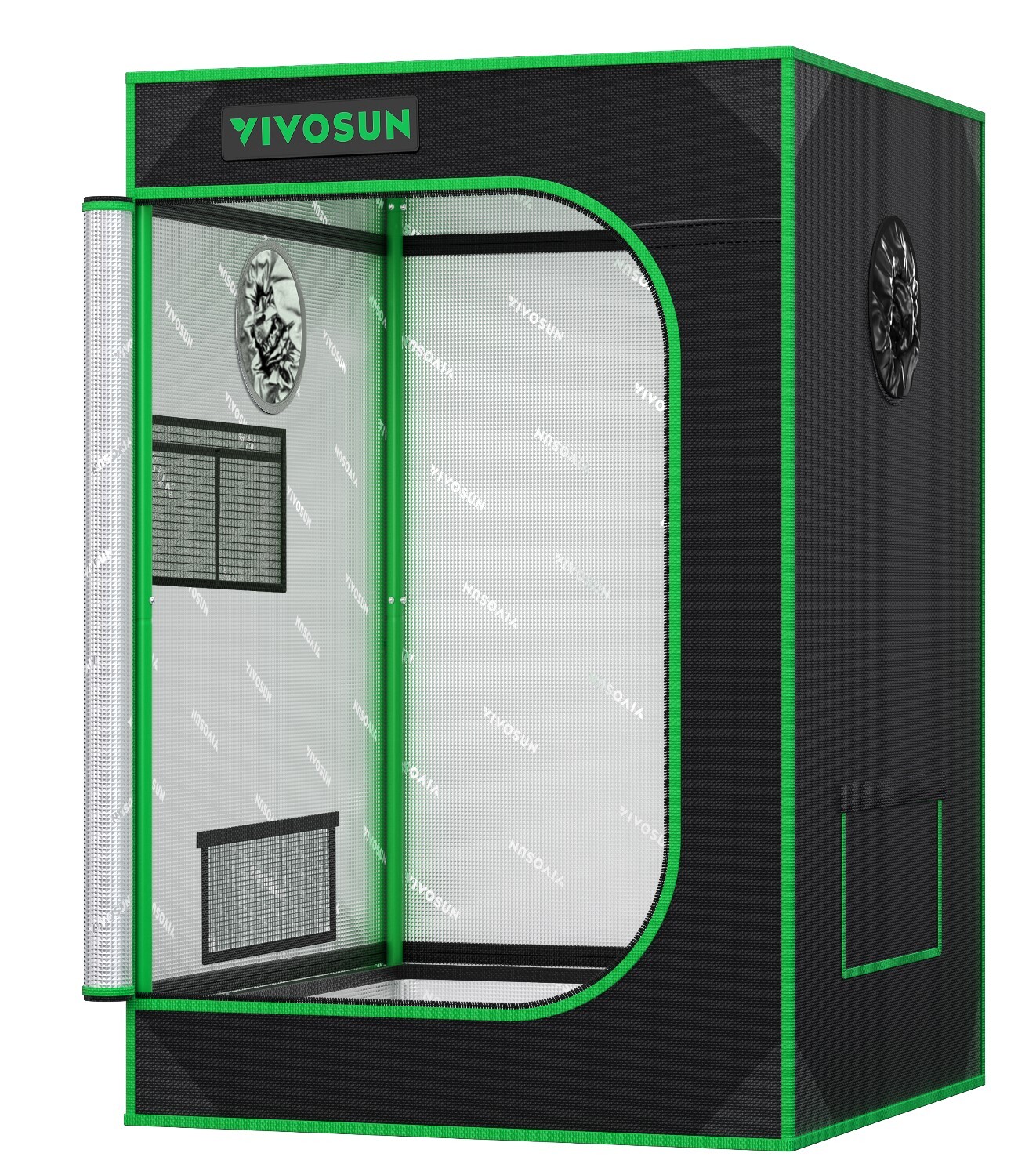 VIVOSUN S223 2x2ft Indoor Hydroponic Grow Tent Non-Toxic 24x24x36in 100% Reflect