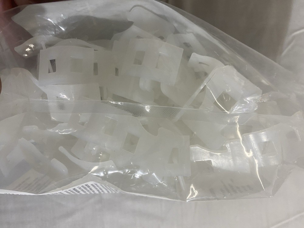 Project Source Tile Leveling System Curved A 100 Pack White Plastic Reusable