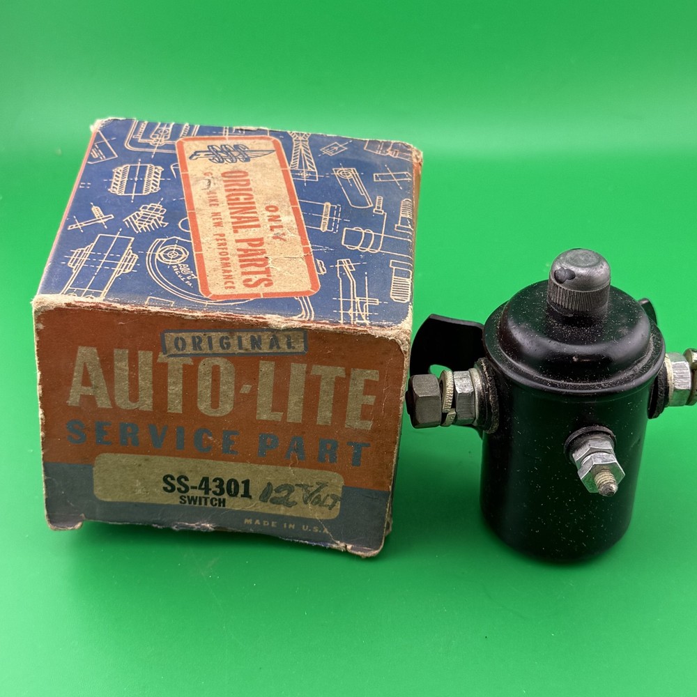 NOS Auto-Lite Solenoid 12V SS-4301