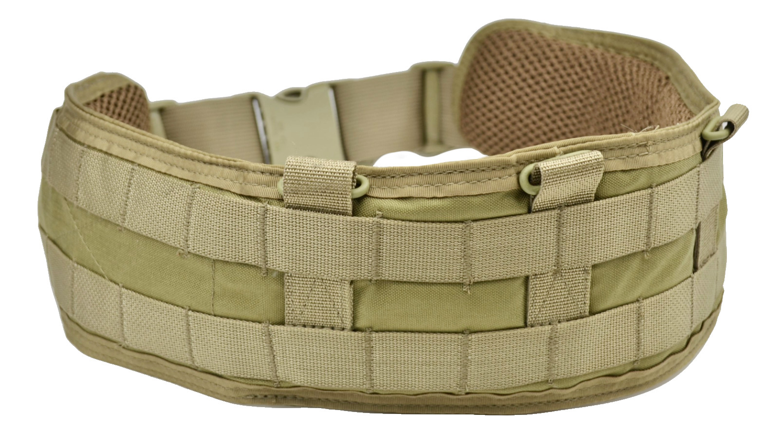 NEW EAGLE INDUSTRIES OPERATOR BELT WAR BELT OGBP-W/HA-M-MS-5KH KHAKI SFLCS MED