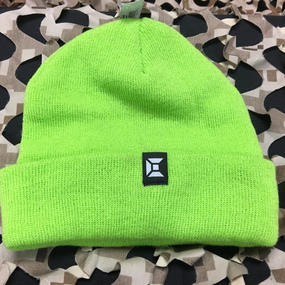 NEW Exalt Bold Paintball Beanie - Lime