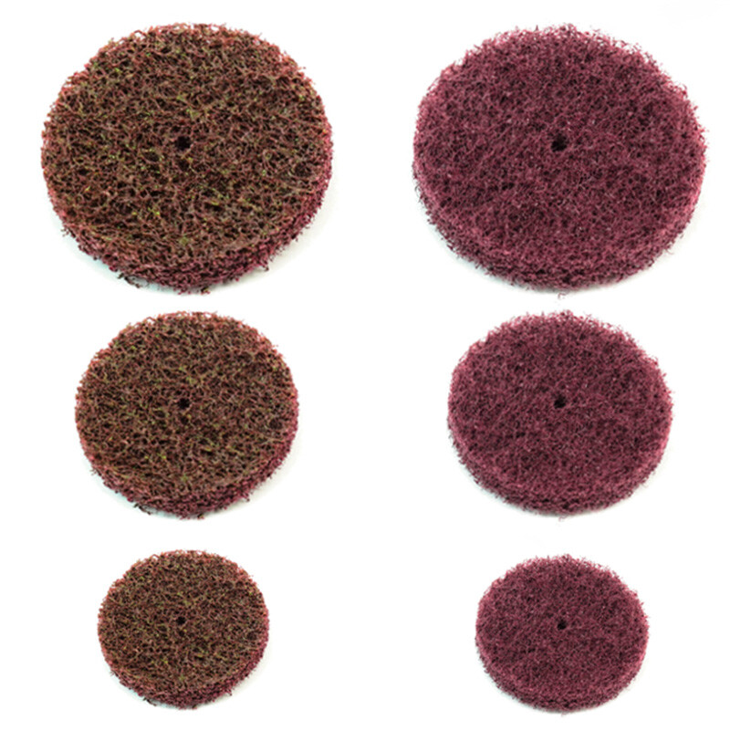 Mini Cleaning Wheels 180 400 Grit | Die Grinder Dremel Scotch Pad Polishing