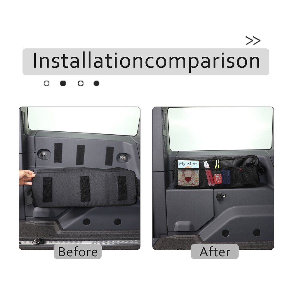 Trunk Left Side Window Under Storage Bag For Ineos Grenadier