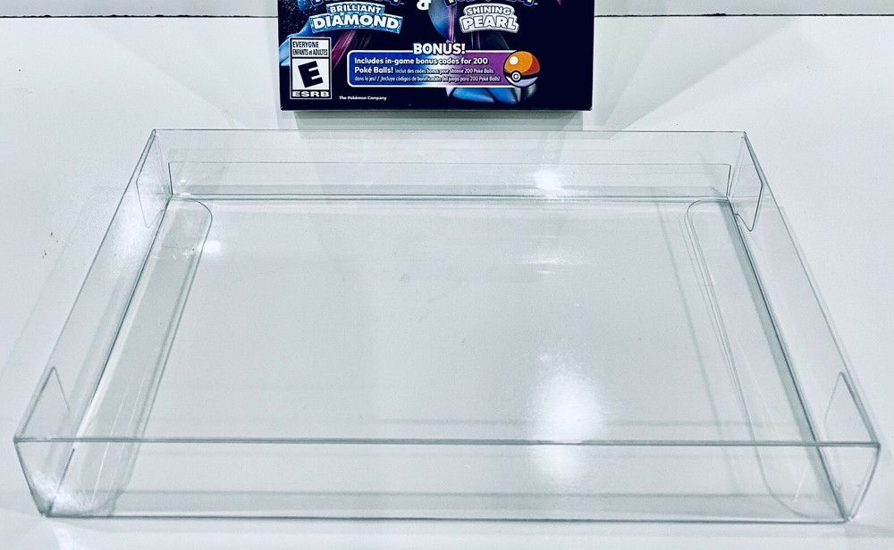 1 Box Protector Only For POKEMON DIAMOND AND PEARL Nintendo Switch Double Pack