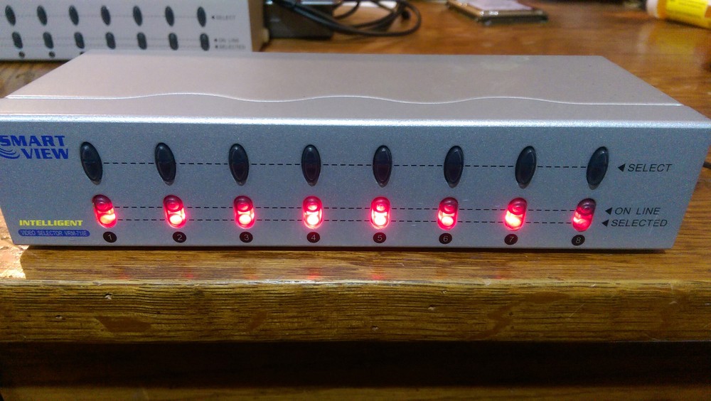 Smart View - Intelligent Video Selector 8 Port  VRM-718E
