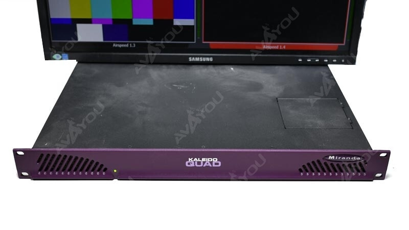 Miranda Kaleido Quad Main HD 4CH Multi-Image Display Processor Multiviewer