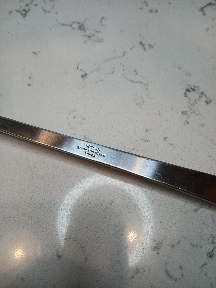 Roscan 13" Solid Serving Spoon Stainless Steel W/Loop