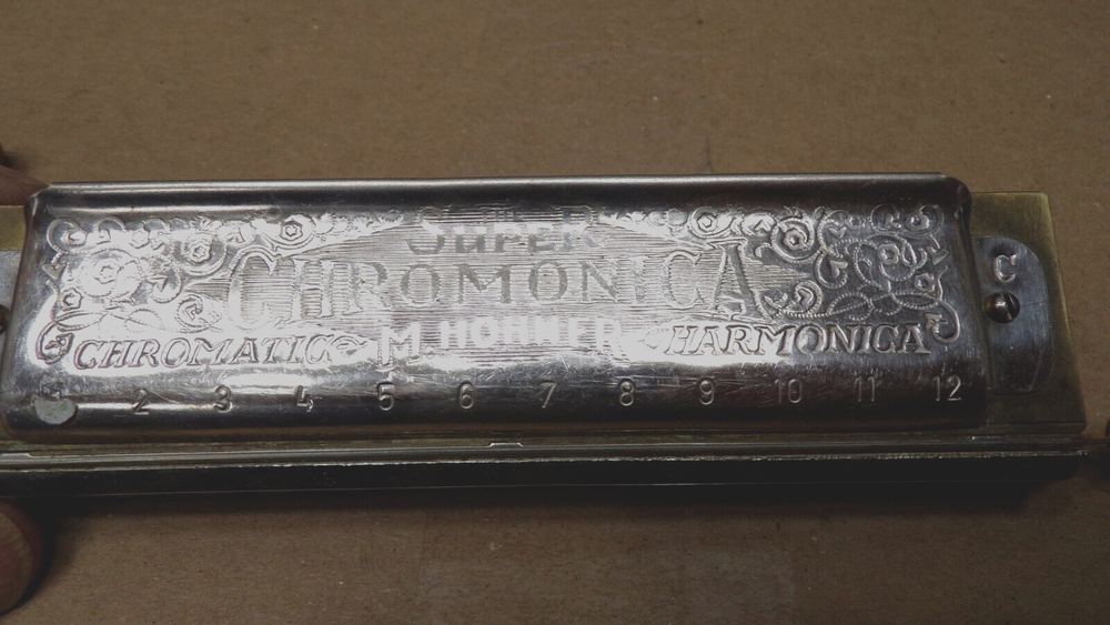 Vintage Hohner Super Chromonica-Germany