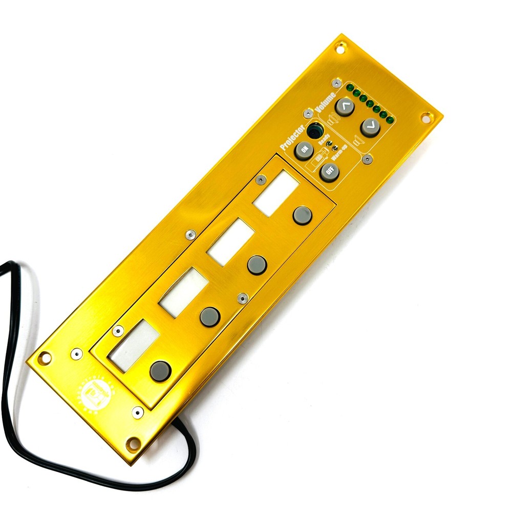 SP Controls SP2-SMCHAS-AG Small Chassis Mini SmartPanel Projector Control Gold