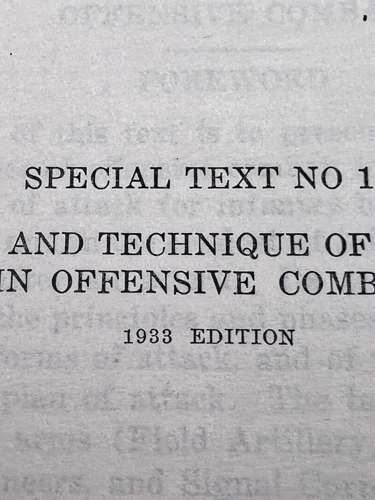🔥1933 US Army Training: Tactics & Techniques Infantry Offensive Combat🔥