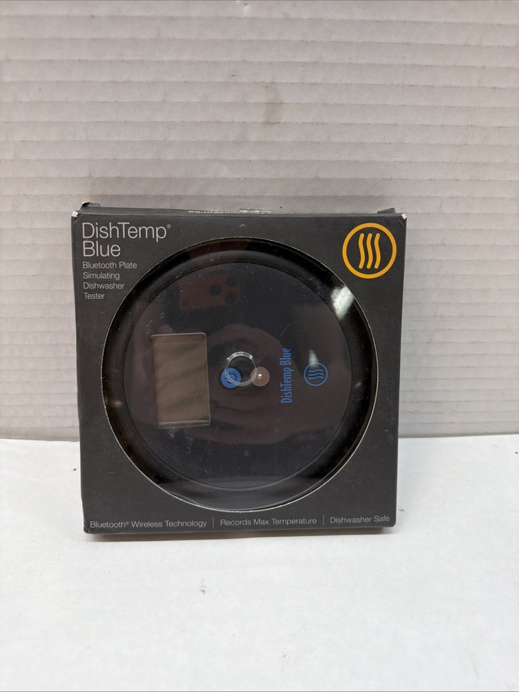 ThermoWorks DishTemp Blue Plate-simulating Dishwasher Thermometer