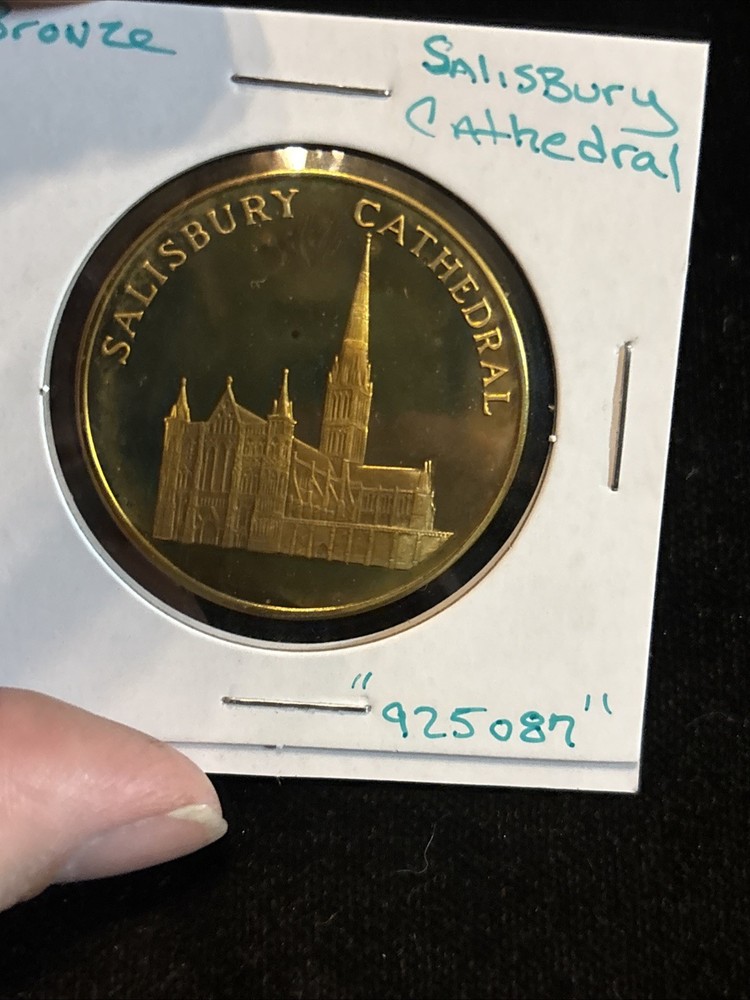 Salisbury Cathedral Bronze Token “925087”