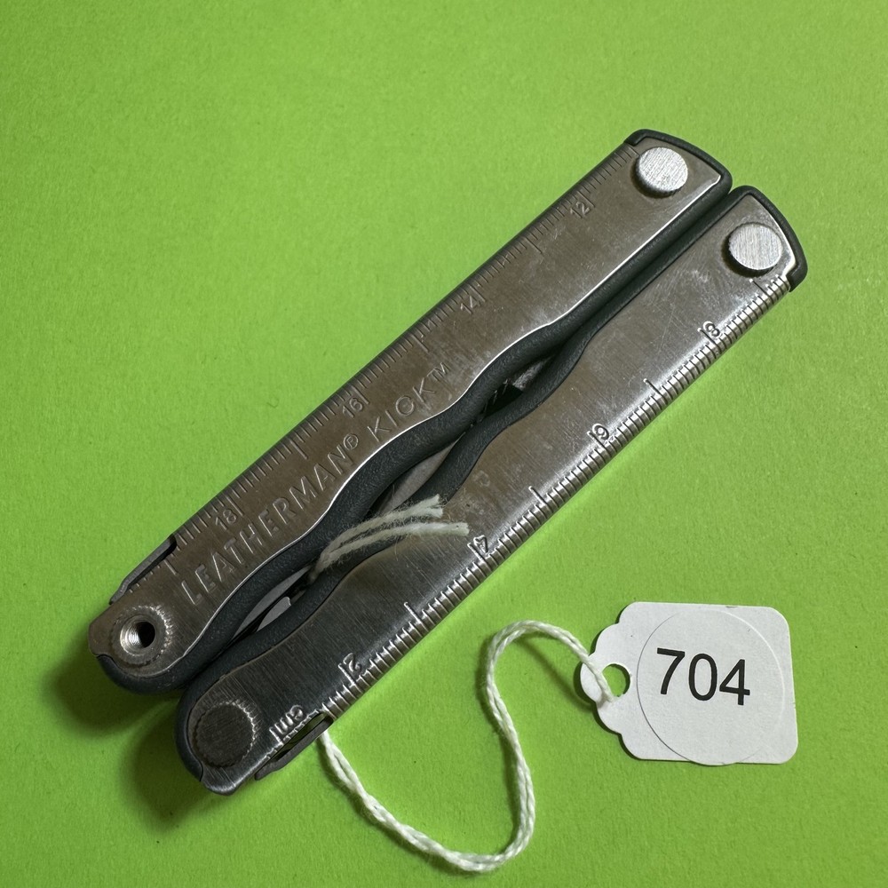 Leatherman Kick Plier Multi-Tool Multifunction Pocket Knife Stainless EDC #704