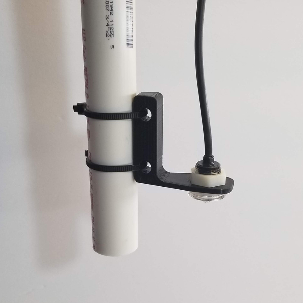 Zip Tie Mountable Optic Switch Holder - 3D Printed - Many Colors - 2 Pack
