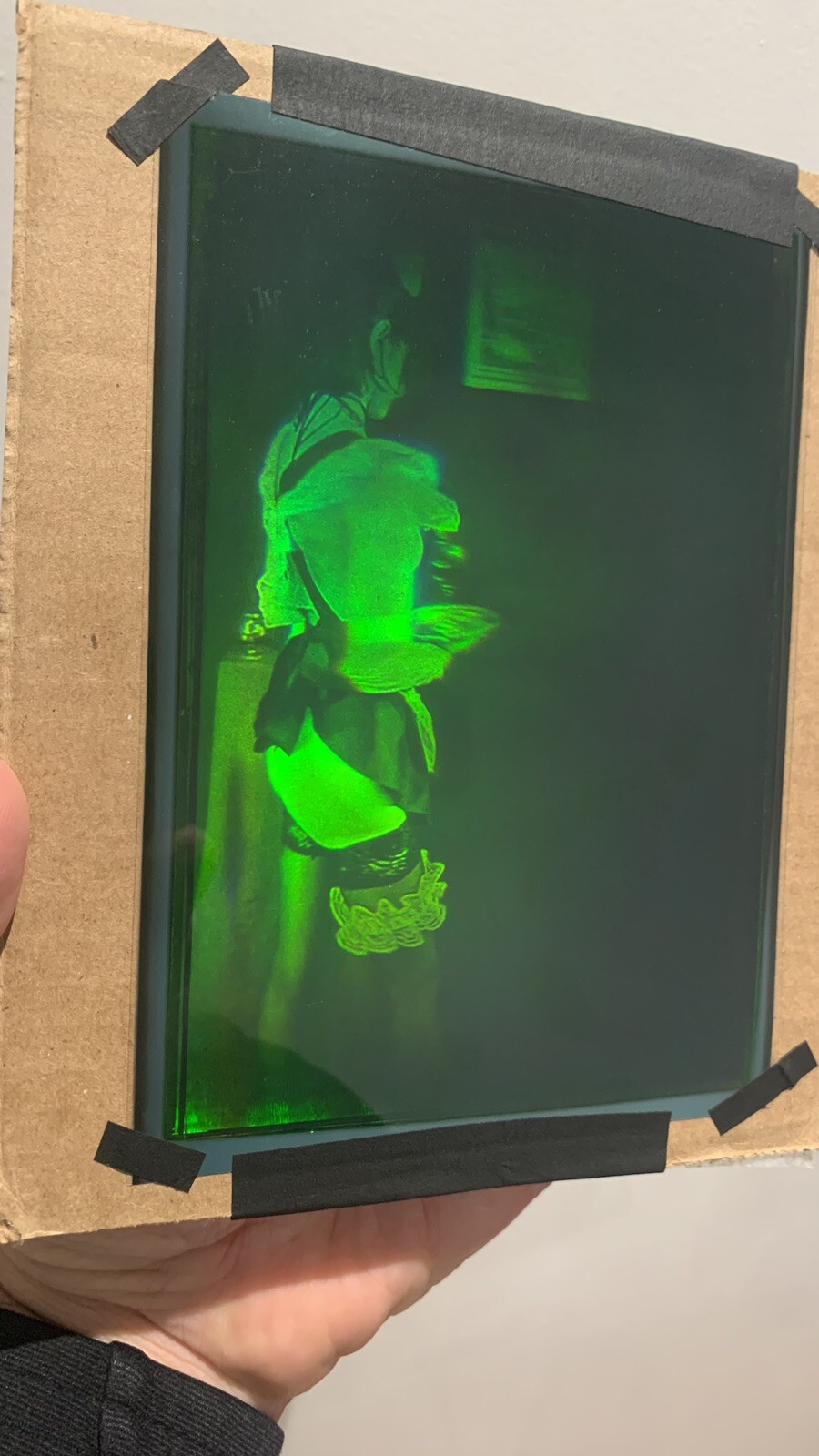 True 3D laser hologram. Casino Royale. Motion hologram