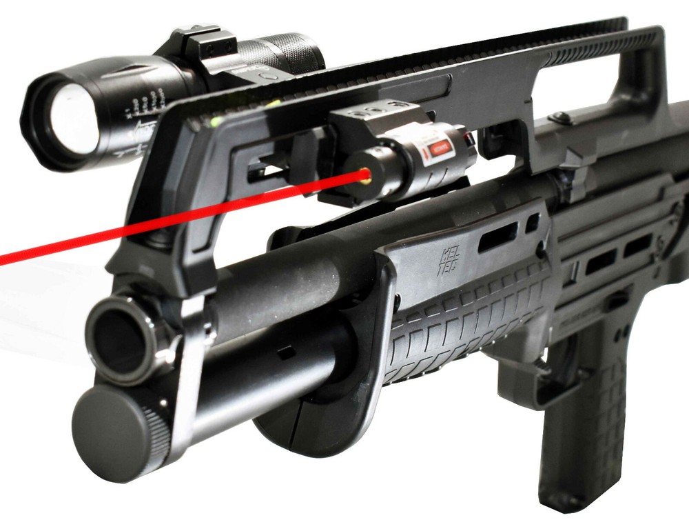 Trinity tactical light and red dot laser compatible with kel-tec ks7 12ga pump.