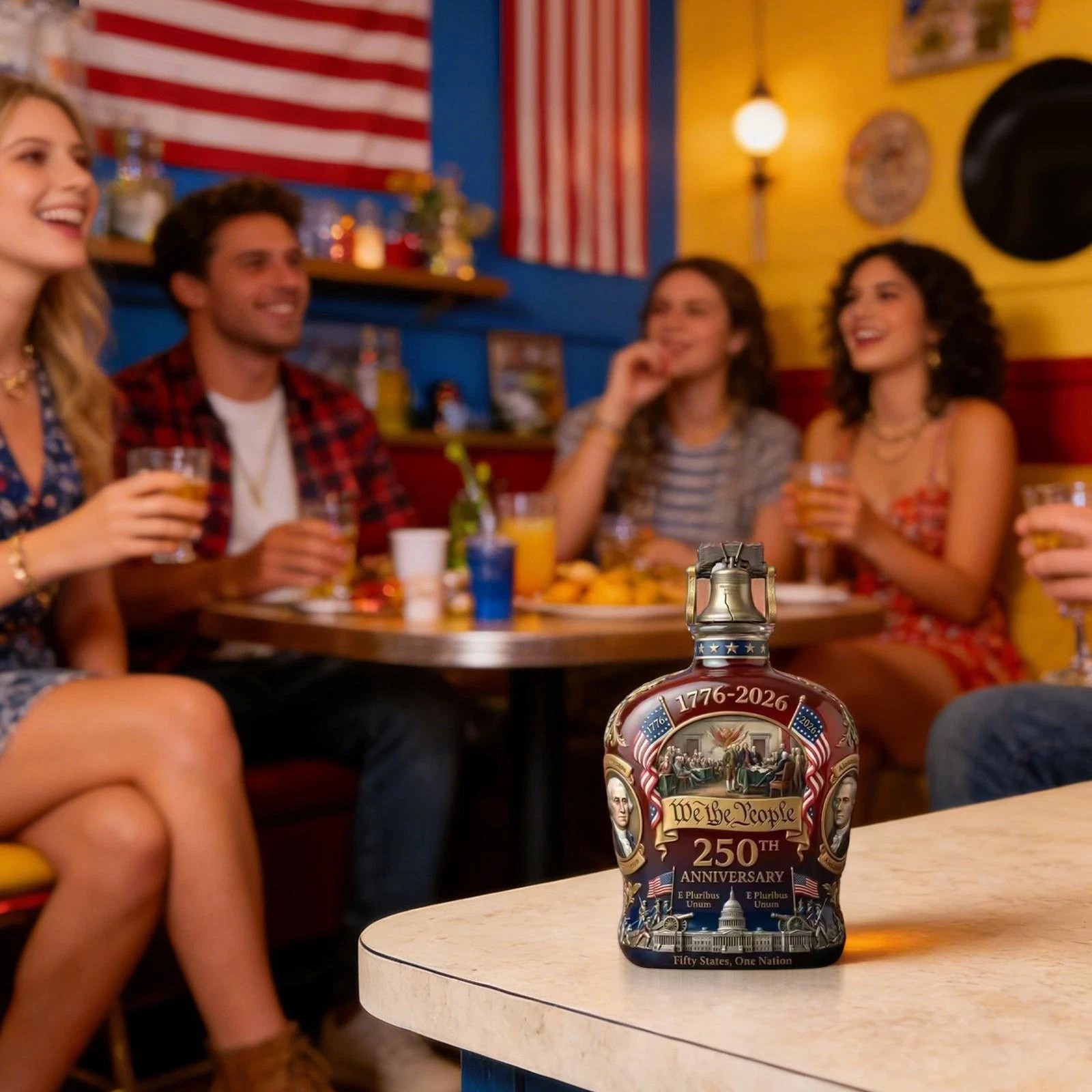 Whiskey Bottle America Us 250Th Anniversary We The People 2026 Whiskey Bottle