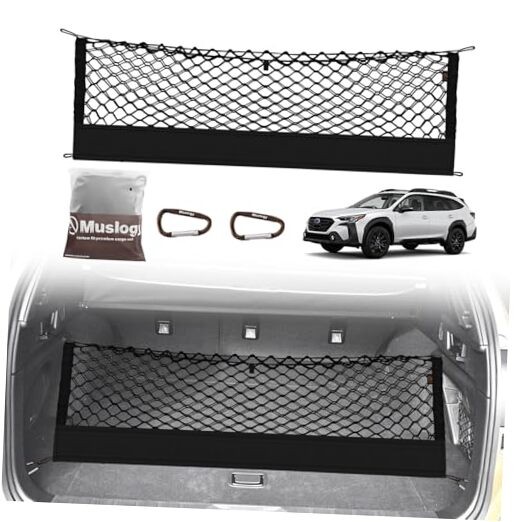 Envelope Style Trunk Cargo Net Compatible with 2015-2025 2026 Outback